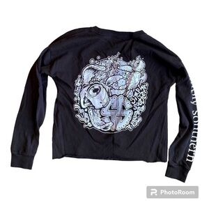 Simply Southern long sleeve crop top